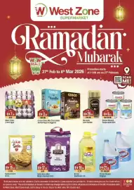 West Zone Supermarket catalogue Page 1