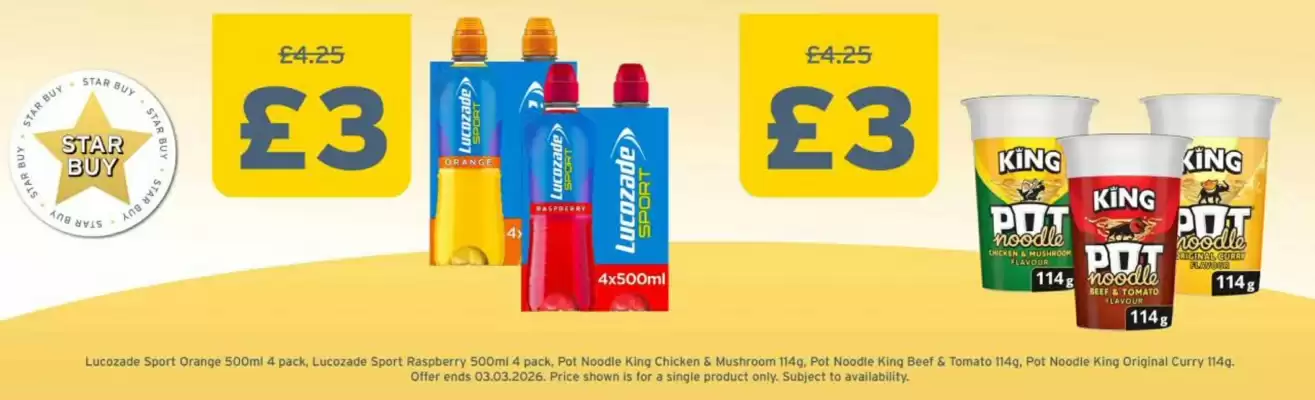 One Stop leaflet (valid until 3-03)