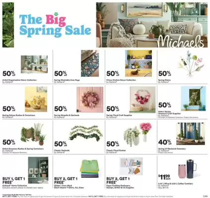 Michaels weekly ad (valid until 5-03)