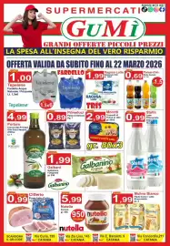 Volantino GuMì Supermercati Pagina 1