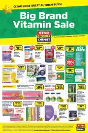 Star Discount Chemist catalogue Page 1