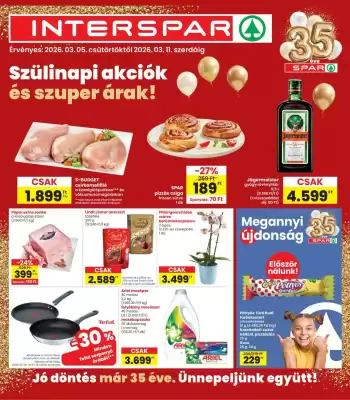 Interspar akciós újság