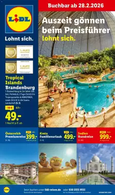 Lidl Reisen Prospekt (gültig bis 31-03)