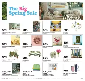 Michaels flyer week 9 Page 1