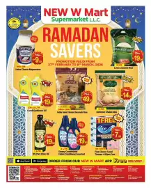 New W Mart leaflet Page 1