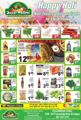Sabzi Mandi Supermarket flyer (valid until 4-03)