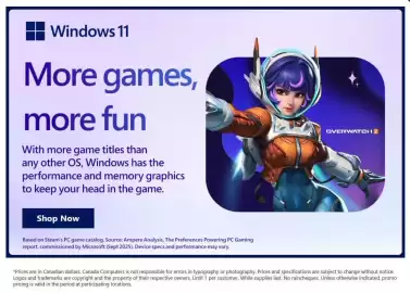 Canada Computers flyer week 9 Page 1