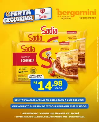 Catálogo Supermercado Bergamini (válido até 5-03)