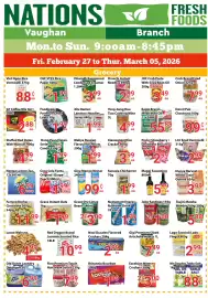 Nations Fresh Foods flyer week 9 Page 1