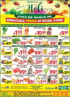 Fruiticana flyer (valid until 6-03)