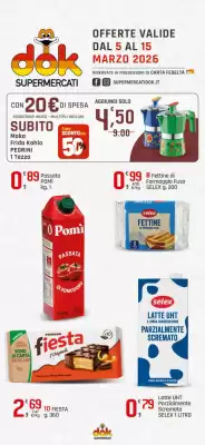 Volantino Supermercati Dok (valido fino al 15-03)