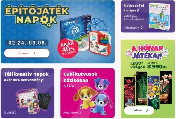 Regio Jatek akciós újság (érvényes eddig: 12-03)