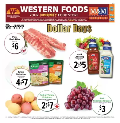 Western Foods flyer (valid until 5-03)