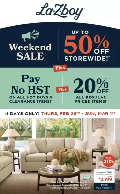 La Z Boy flyer