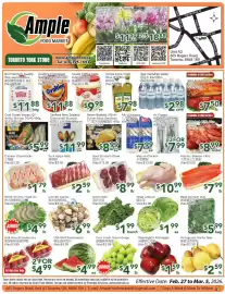Ample Food Market flyer week 9 Page 1