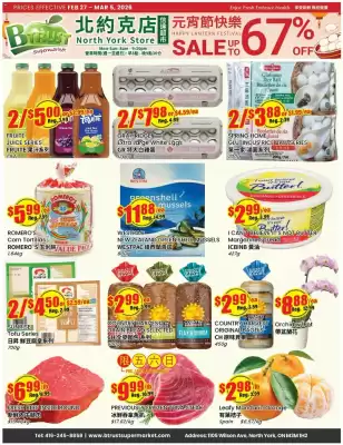 Btrust Supermarket flyer