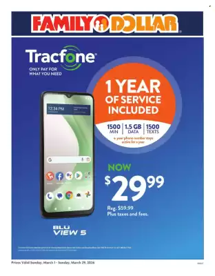 Family Dollar weekly ad (valid until 29-03)