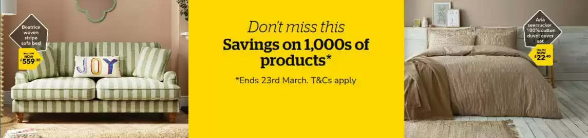 Dunelm catalogue Page 1