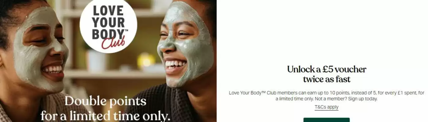 The Body Shop leaflet (valid until 17-03)