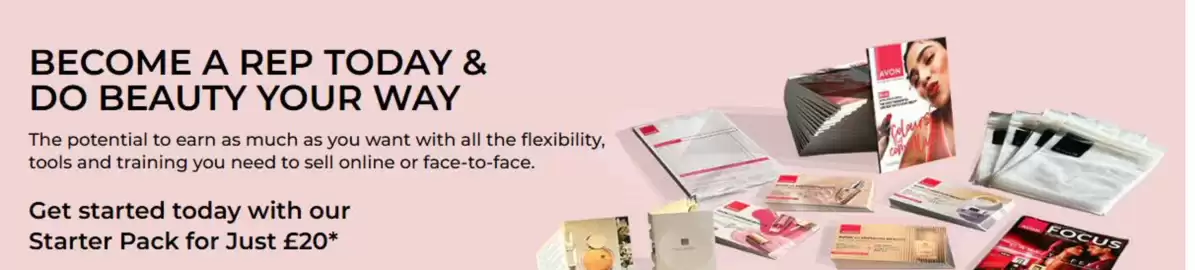 Avon catalogue Page 1