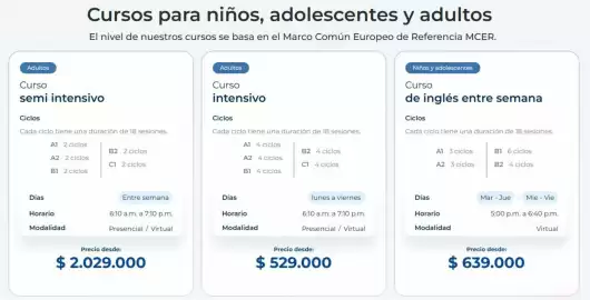 Catálogo Centro Colombo Americano Página 1