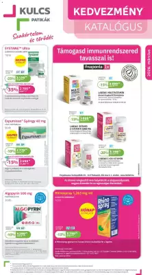 Kulcs Patika akciós újság (érvényes eddig: 31-03)