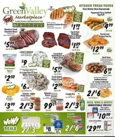 Green Valley Marketplace weekly ad week 9 Page 1