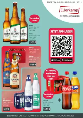 Ellerkamp Getränke Prospekt (gültig bis 7-03)