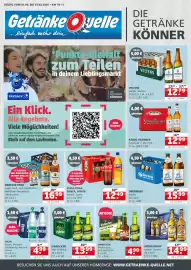 Getränke Quelle Prospekt Seite 1