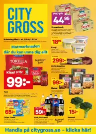 City Gross reklamblad vecka 10 Sida 1