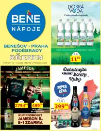 BENE Nápoje leták Strana 1