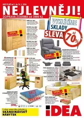 IDEA nábytek leták (platné do 14-03)