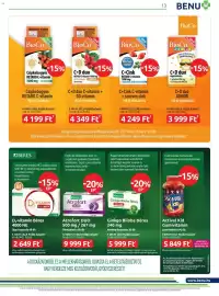 Benu Gyógyszertárak akciós újság Oldal 13