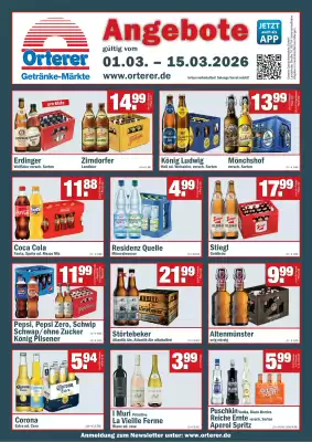 Sobi Getränkemarkt Prospekt (gültig bis 15-03)