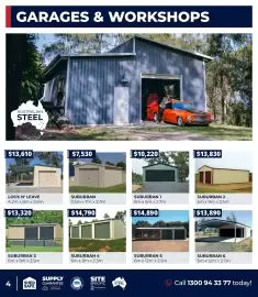 Wide Span Sheds catalogue Page 4