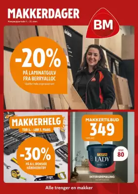 Byggmakker kundeavis (gyldig til 22-03)