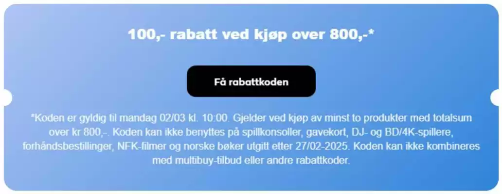 Platekompaniet kundeavis (gyldig til 2-03)