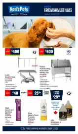 Ren’s Pets Depot flyer Page 1