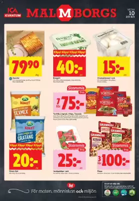 ICA Kvantum reklamblad (giltig till och med 8-03)