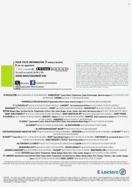Catalogue E.Leclerc page 10
