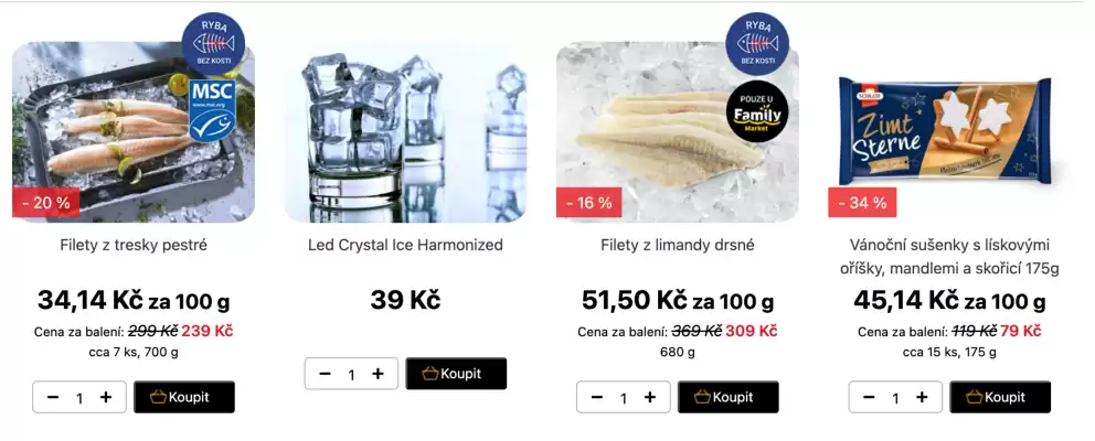 Family Market leták (platné do 7-03)