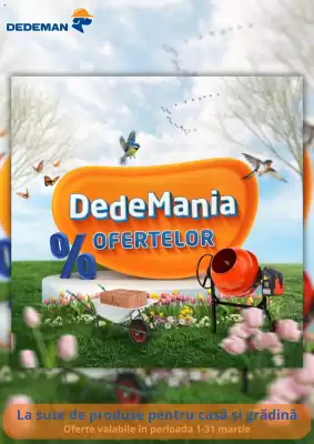 Catalog Dedeman (valid până la 31-03)