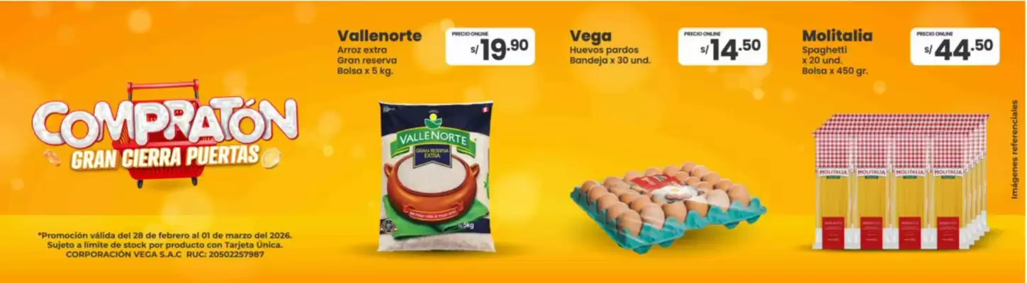 Catálogo Vega (válido hasta 1-03)