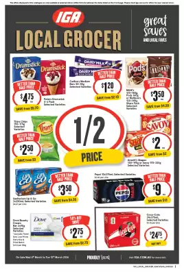 IGA catalogue