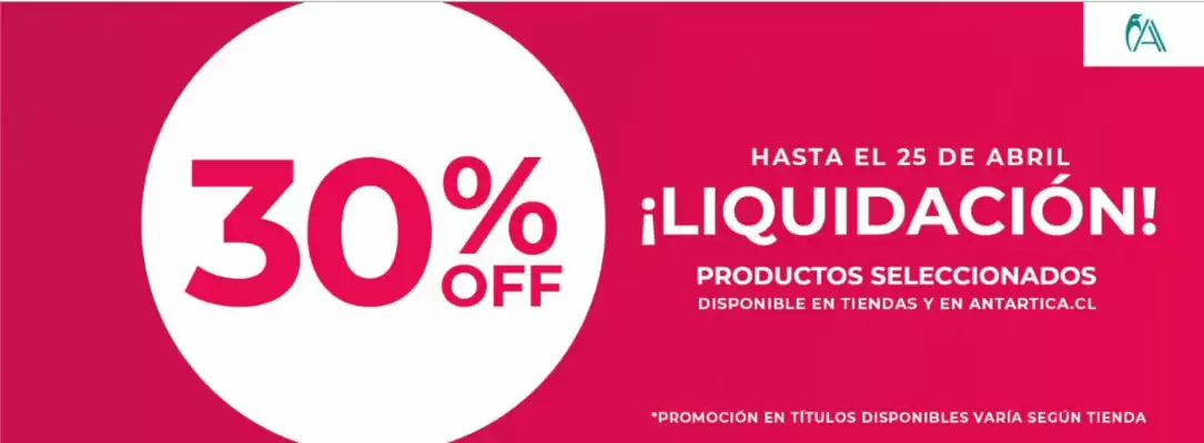 Catálogo Antártica Libros (válido hasta 25-04)