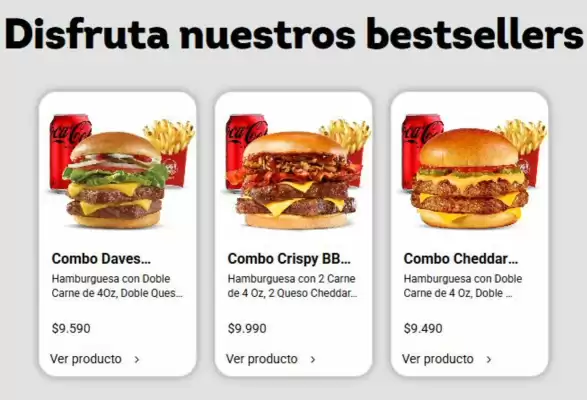Catálogo Wendy's (válido hasta 31-03)