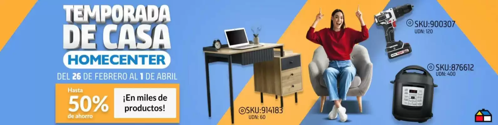 Catálogo Homecenter (válido hasta 1-04)