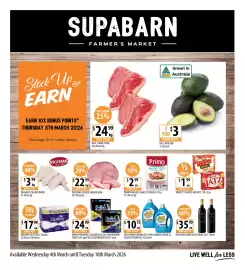 Supabarn catalogue week 10 Page 1