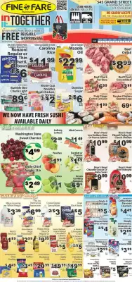 Fine Fare circular (valid until 7-03)