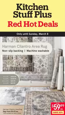 Kitchen Stuff Plus flyer (valid until 9-03)